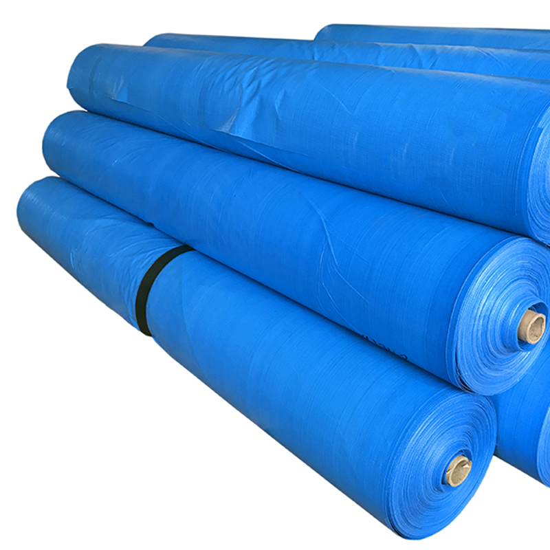 Blue Tarpaulin Roll
